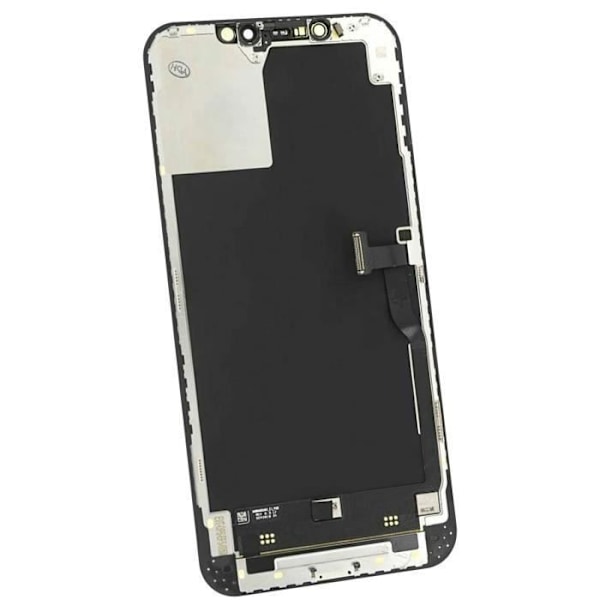 Komplet Block iPhone 12 Pro Max LCD-skærm Touch Glas Kompatibel Sort Svart
