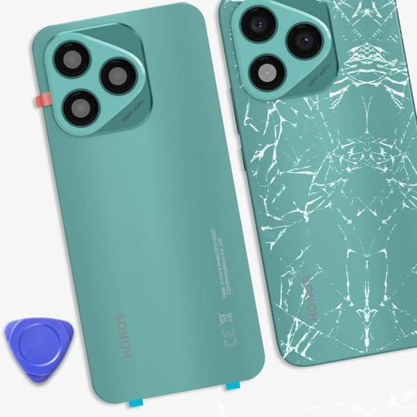 Bagbatteri Cache - HONOR - 400 Lite - Aqualine - Original - Service Pack vatten grönt