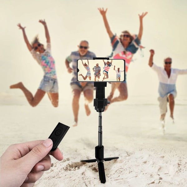 Yhteensopiva Stabilisaattori Jalusta / Bluetooth Kaukosäädin Akashi Musta