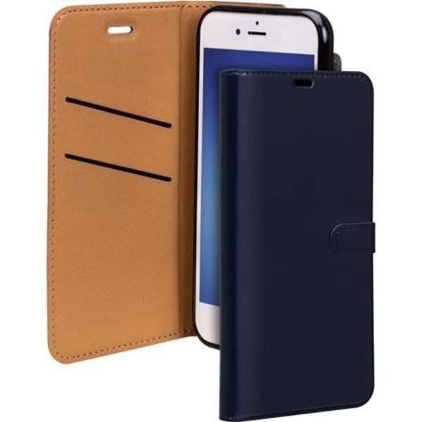 Folio-etui - MÆRKE - iPhone 12 Pro Max - Marineblå - Halvstivt etui - Magnetisk lukning marinblå