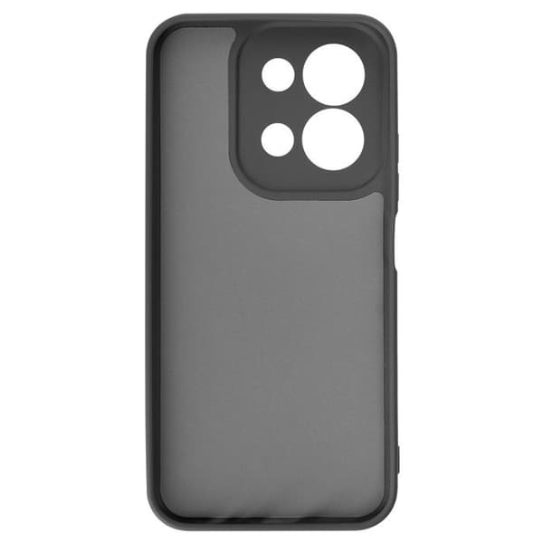 Silicone Soft-Touch Cover til Redmi 15C Fast Cover Serie Sort Svart