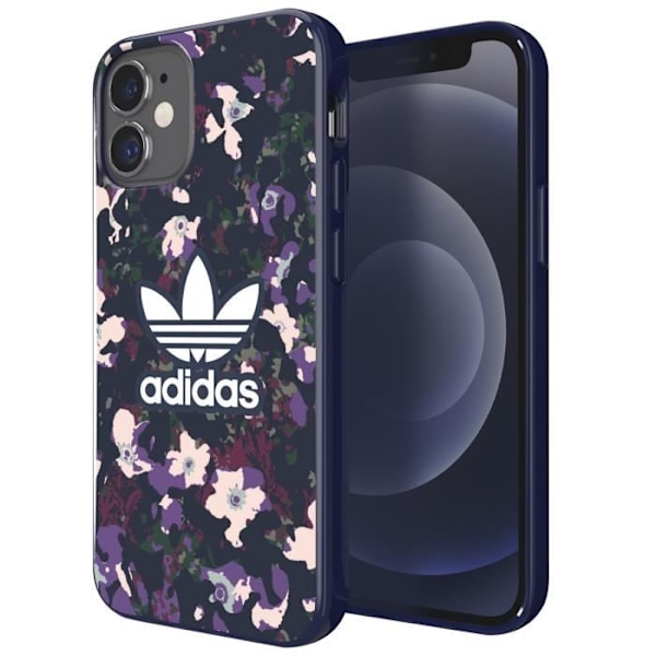 Cover til iPhone 12 Mini Præcise udskæringer Grafisk Camo Trefoil Adidas Lilla Lila