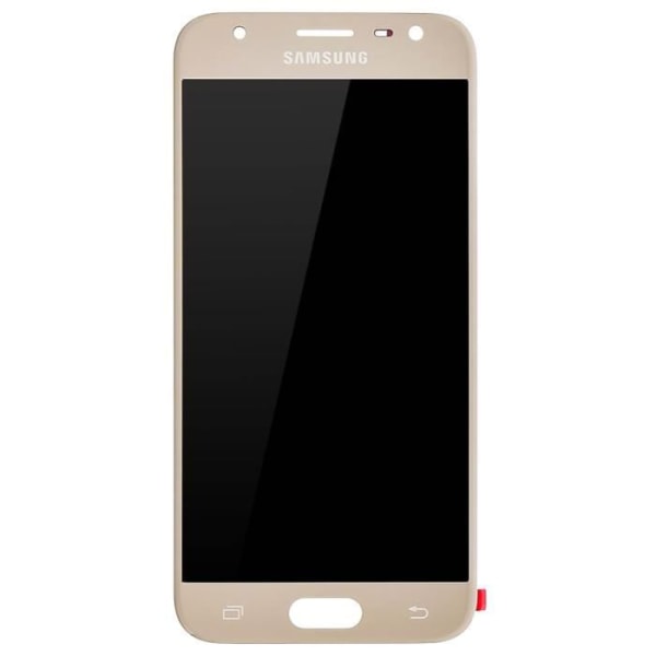 Galaxy J3 2017 LCD-skärm Touch Glass - Original Samsung Gold Screen Unit Gul