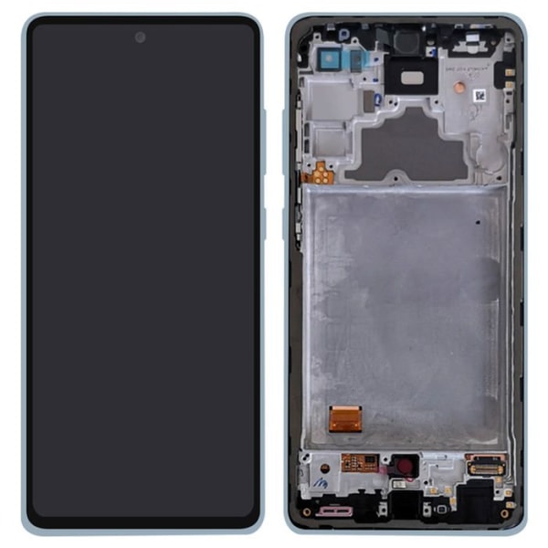 LCD-näyttö - Samsung - Galaxy A72 - Alkuperäinen - Kosketusnäyttö - Väri Sininen Blå