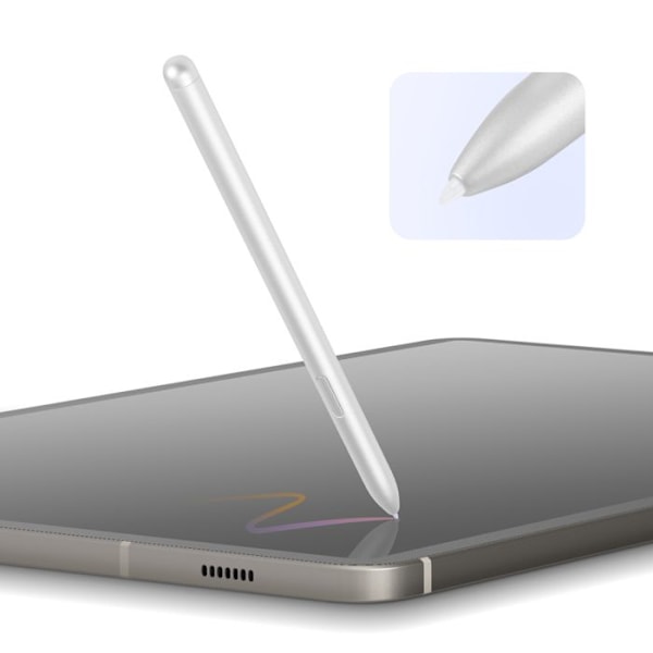 Stylus för Samsung Galaxy Tab S10 Ultra Hög Känslighet Silver Grå