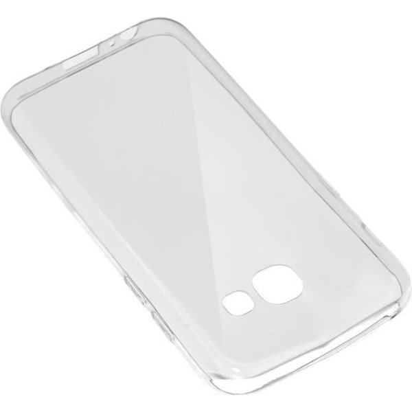 Pack 360 Suojakotelo + Läpinäkyvä karkaistu lasikalvo Samsung Galaxy A5 2017:lle Transparent