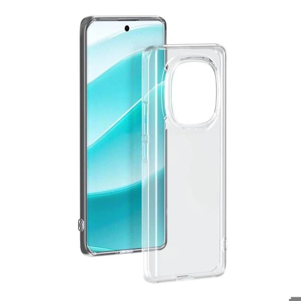 Baksidan för Xiaomi Redmi Note 14 Pro 5G Ekologisk Utformad Mjuk BigBen Connected Transparent Vit