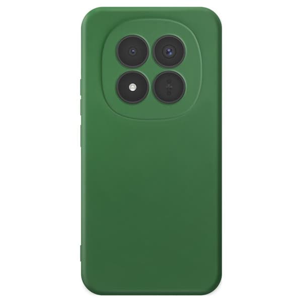 Coque Soft-Touch til Redmi Note 15 Pro Plus 5G i skridsikkert silikone i grantræ grøn Grön