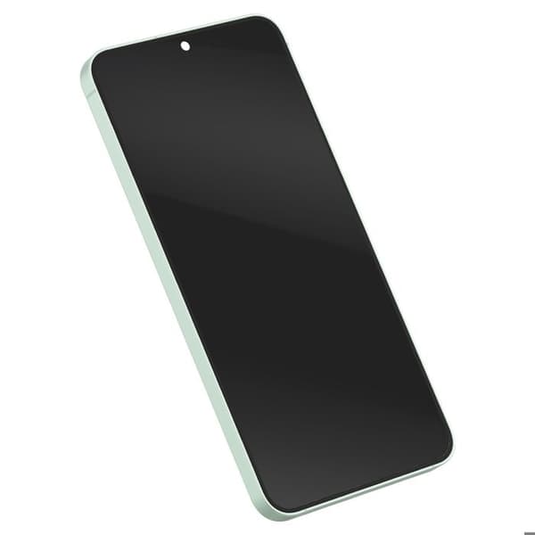 Fuldskærm AMOLED til Galaxy S25 Plus Service Pack med Samsung Lys Grøn Chassis Grön
