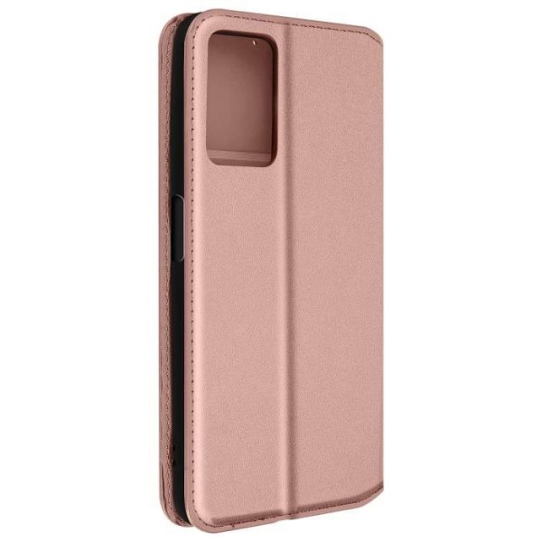 Oppo A76, A96 ja Realme 9i -kotelo - AVIZAR - Videotuki lompakkokotelo - vaaleanpunainen