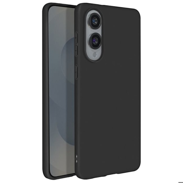 Coque til Samsung Galaxy S25 Edge Stødabsorberende Blød Silikone Sort Svart