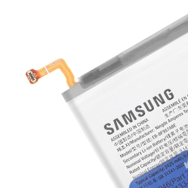 Samsung Z Fold 6 Alkuperäinen Ulkoinen Akku Samsung Musta Svart