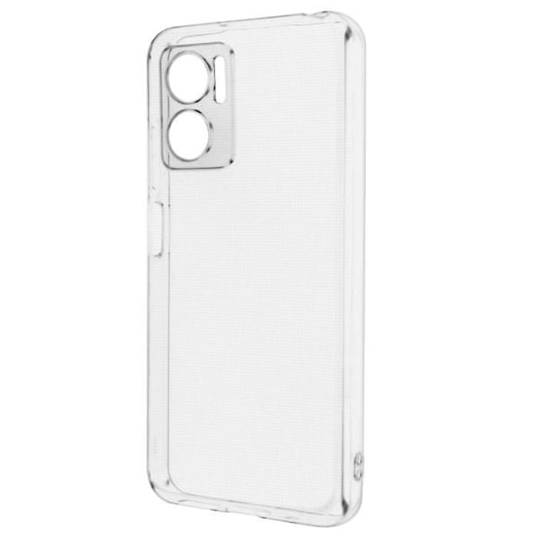 AVIZAR Mjukt skyddsfodral för Xiaomi Redmi 10 5G - Transparent - Snabb och enkel installation Vit