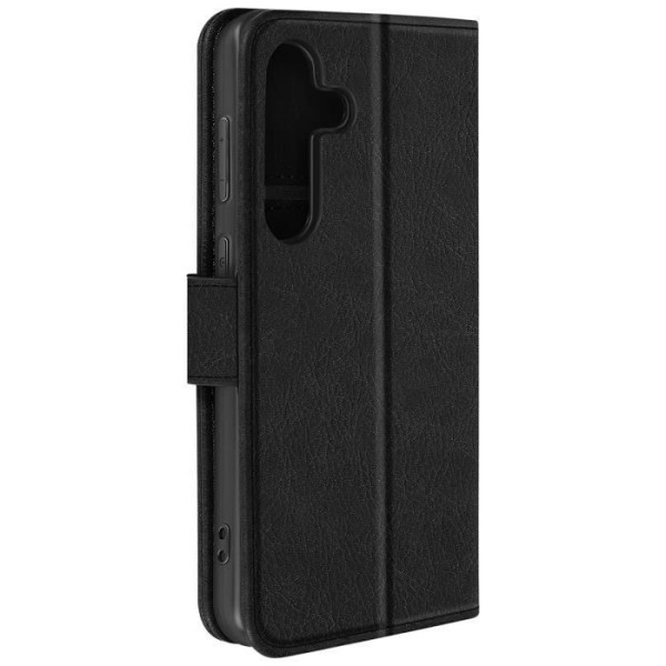 Etui til Samsung Galaxy S24 tegnebog og videoholder Sort Chesterfield Series Svart