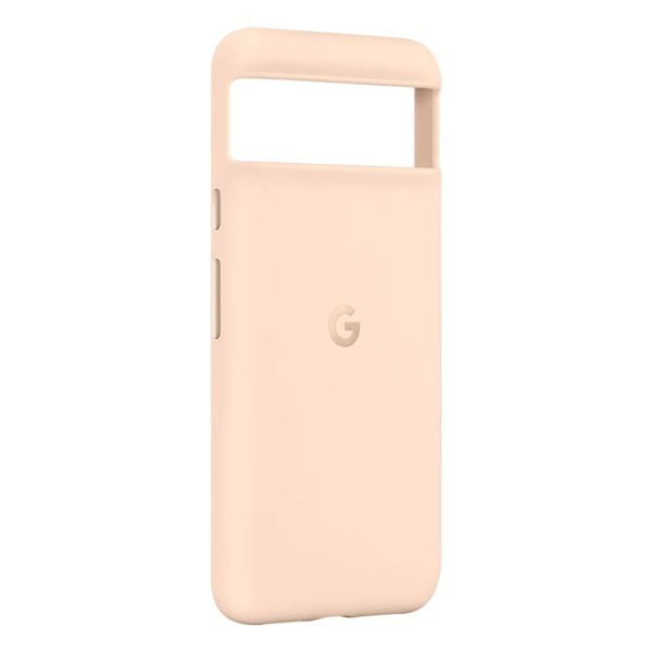 Fodral för Google Pixel 8 Silikon Ultratunt mjukt original Google Pink Puderrosa