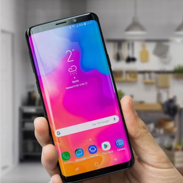 Samsung Galaxy S9 Plus LCD-skærm Komplet Touch Panel Original Samsung - sort Sort