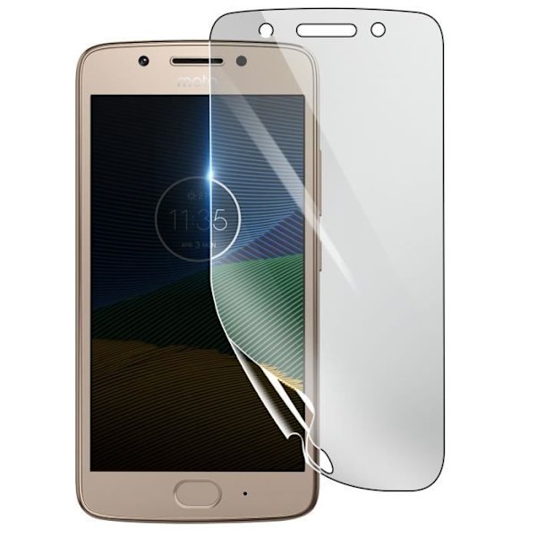 Näyttösuoja - 3MK - Lenovo Moto G5 - Hydrogeeli Iskunkestävä - Läpinäkyvä - Iskunkestävyys