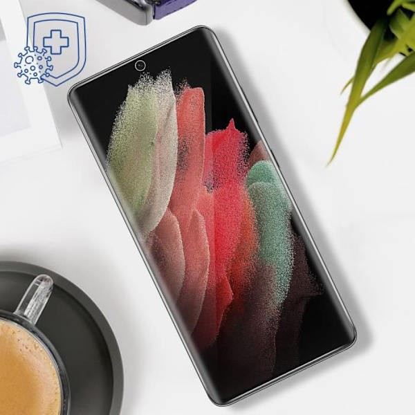 Pehmeä suojakalvo Samsung S21 Ultra - 3mk SilverProtection+ Läpinäkyvä Transparent
