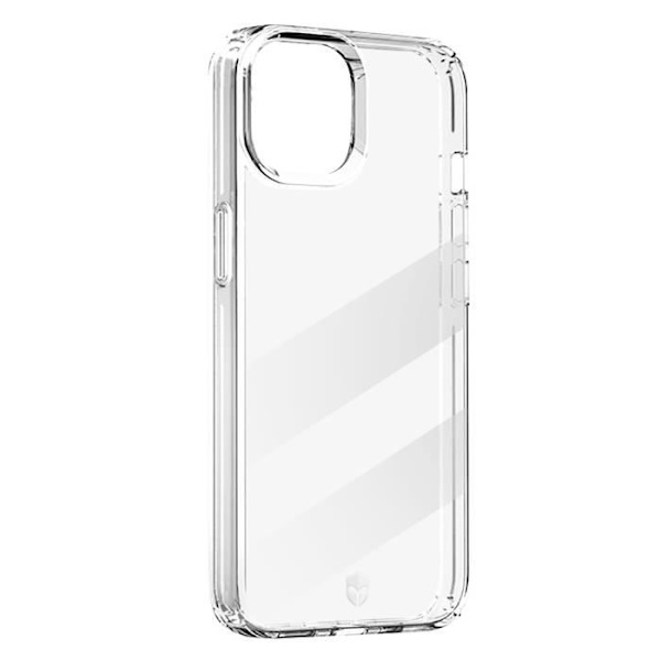 iPhone 14 skyddsfodral - FORCE CASE - Feel Force Fodral - Anti-fall - Återvinningsbart - Transparent Vit