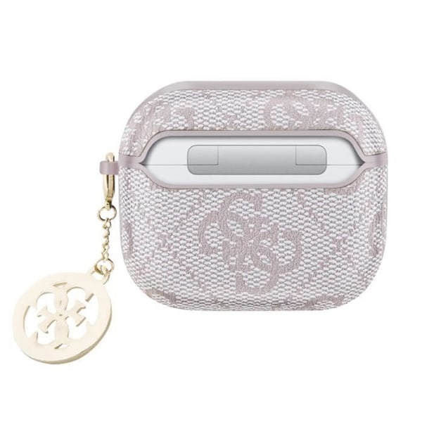 Fodral för AirPods 3 med Elegant Charm Design Guess Rosa Puder Rosa
