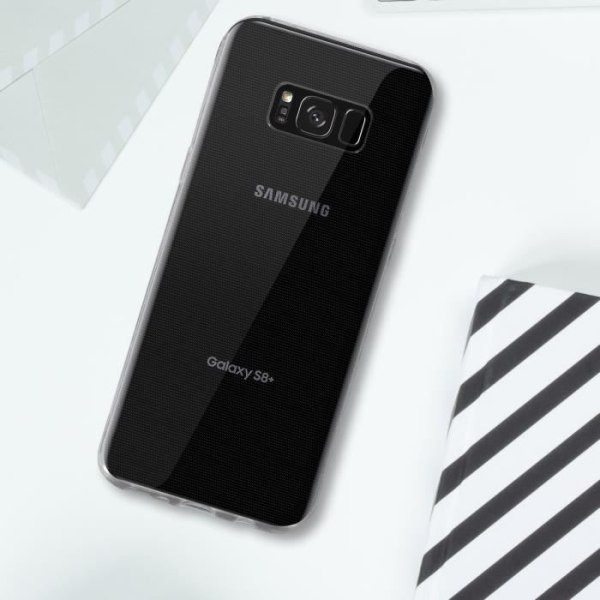 Suojakuori Samsung Galaxy S8 Plus Silikoni Joustava Ultra-Ohut Läpinäkyvä