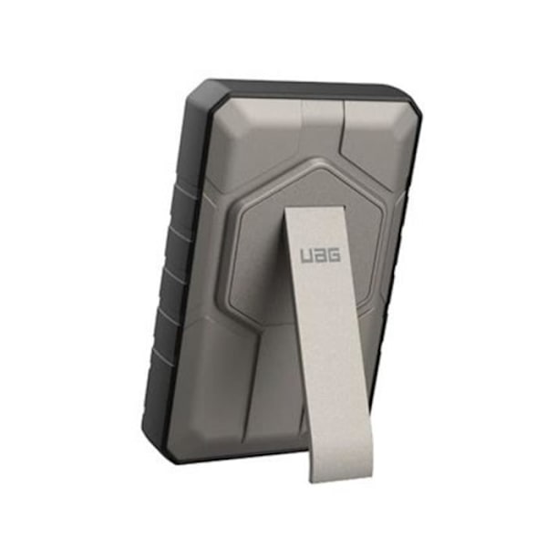 Magnetisk Extern Batteri 10000mAh 20W IPX6 Robust med Stöd UAG Grå Svart