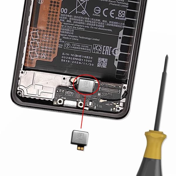 Värinämoduuli Redmi Note 14 Pro 5G Harmaa Grå