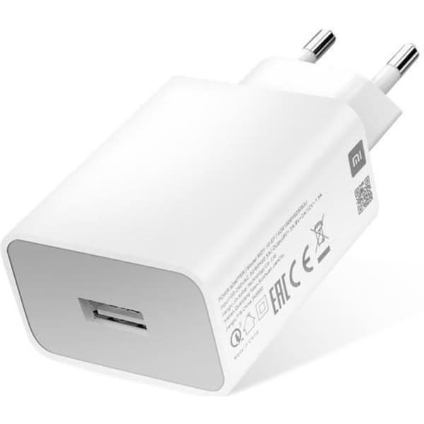 Strömadapter - Xiaomi - MDY-10-EF - 18W - Quick Charge 3.0 - Vit Vit