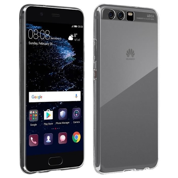 Skyddsskal i mjukt material - Huawei - P10 - Ultra-tun - Silikon gel - Transparent Transparent