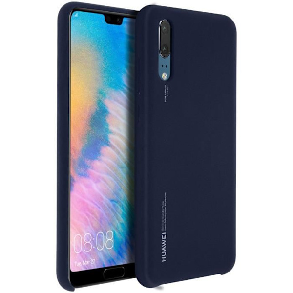 Huawei P20 etui - HUAWEI - Halvstivt - Blå Blå