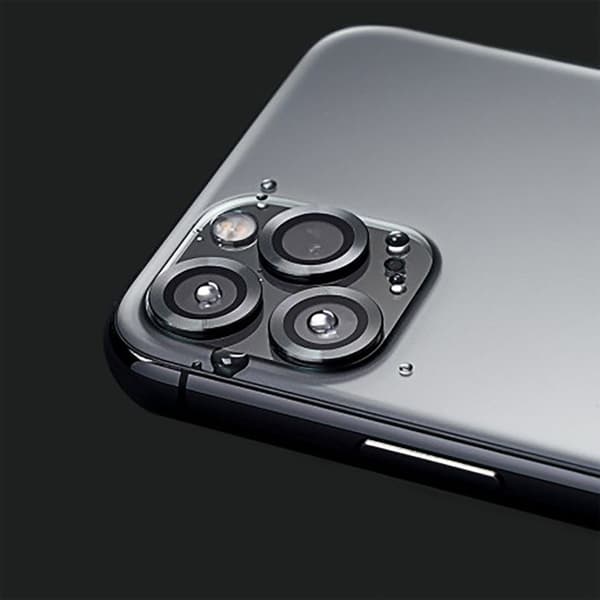 Objektivskydd - RhinoShield Härdat Glas - iPhone 16 Pro / 16 Pro Max - Ultra Resistent - Antidim Vit