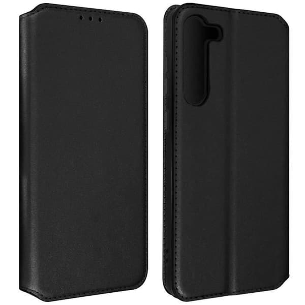 AVIZAR Taske til Samsung Galaxy S23 - Sort - Flip Card Holder Video Support svart
