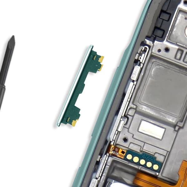 Lydknap - SAMSUNG - Galaxy A16 - Original - Turkis - Service Pack Blå
