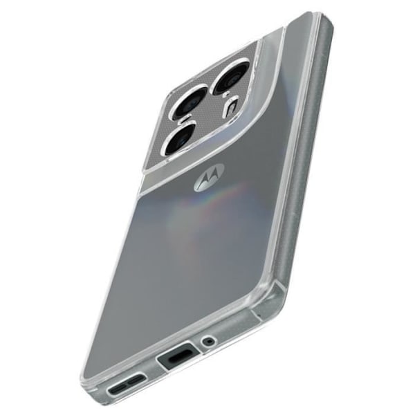 Cover til Motorola Edge 50 Ultra Blød Antichok Gennemsigtig Transparent