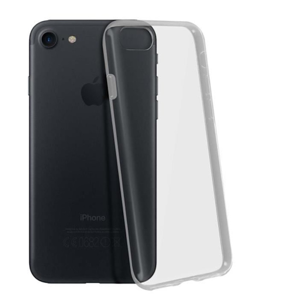 Coque Apple iPhone SE 2020 / 8 / 7 Beskyttelse med Forstærkede Kanter Akashi Transparent Hvid