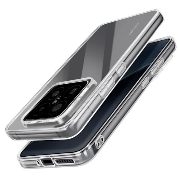 Xiaomi 15 Pro - Pehmeä Silikoni Kuori Mayaxess Läpinäkyvä Transparent