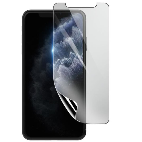 Näytönsuoja - 3MK - iPhone 11 Pro Max - Iskunkestävä Hydrogeeli - Naarmuuntumaton - Itsekorjautuva Transparent