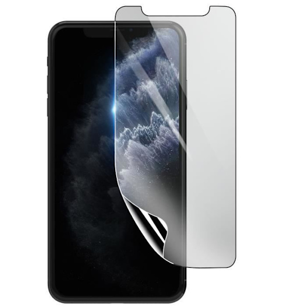 Skärmskydd - 3MK - iPhone 11 Pro Max - Stötsäker Hydrogel - Reptålig - Självläkande Transparent