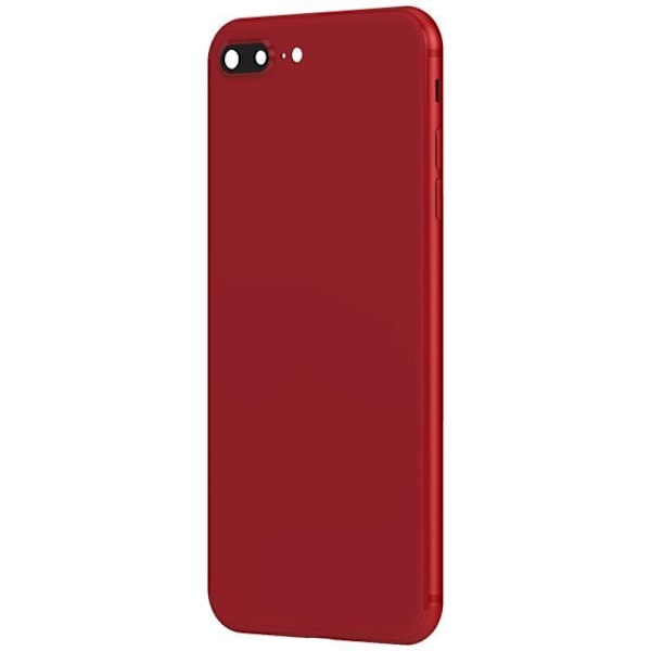 iPhone 8 Plus chassis - AVIZAR - Rød - Udskiftning bagrude Röd