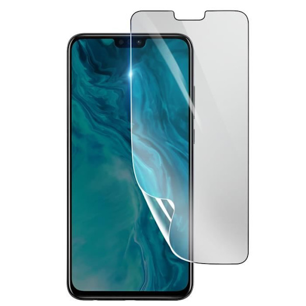 Näytönsuoja - 3MK - Honor 9X Lite - Iskunkestävä Hydrogeeli - Läpinäkyvä - Naarmuuntumaton Transparent