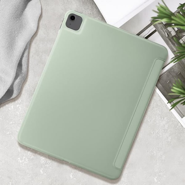 Fodral för iPad Air 13 2024 - AVIZAR - Vikbart flip-stöd i flera positioner - Grön Grön