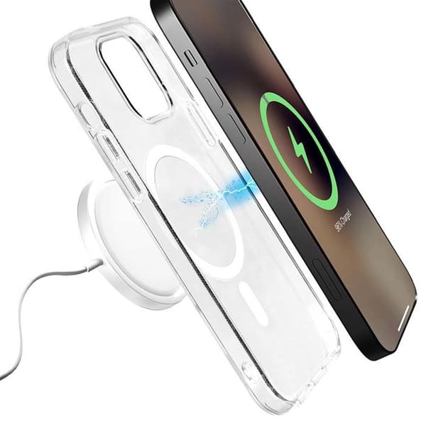 Coque - Puro - iPhone 13 Pro - MagSafe-kompatibel - Fleksibel - Transparent Transparent
