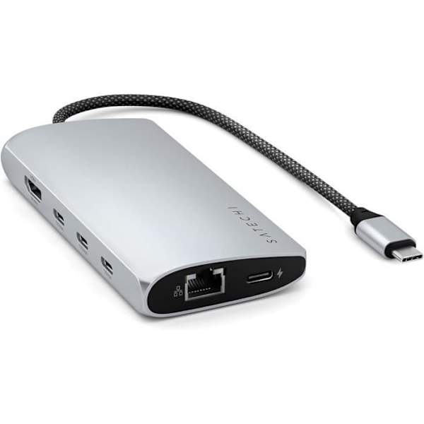 Multiport USB-C Adapter - Satechi - 8K - Ethernet - Elegant design - Mult-port kompatibel