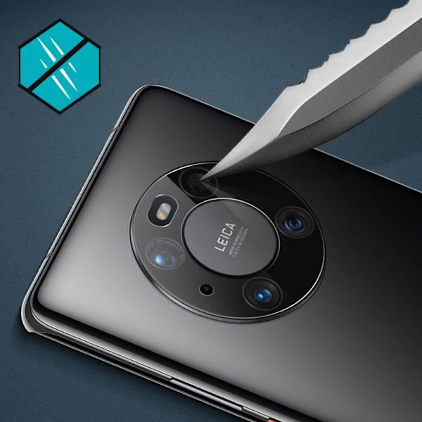 Skyddande film - BENKS - Huawei Mate 40 Pro / Pro Plus - Flexibelt glas - Anti-explosion - 2 stycken Vit