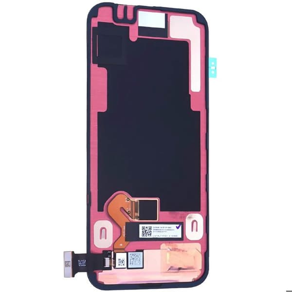 LCD-skærm - Google - Pixel 9 - 6,6 tommer - Original - Sort Svart