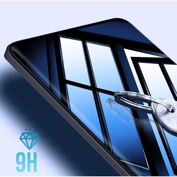 Härdat glas - AVIZAR - Honor 200 Pro - 9H Anti-Scratch - Självhäftande kant - Stötskydd Svart
