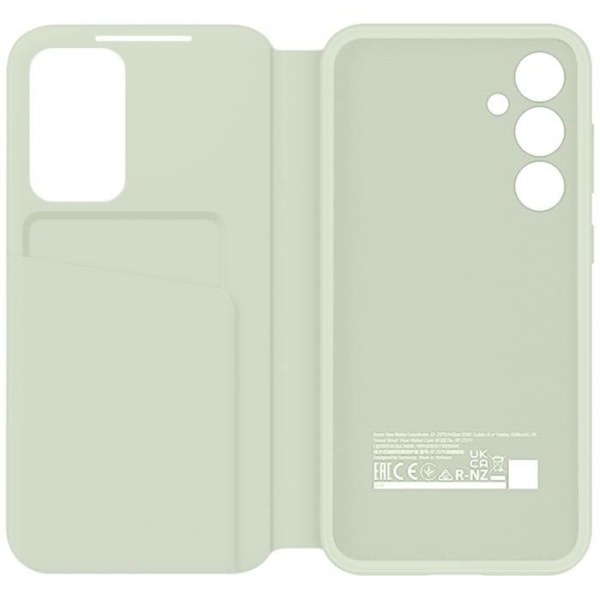 Samsung S24 Plus etui Flip Touch Window Smart View Samsung Green Grön