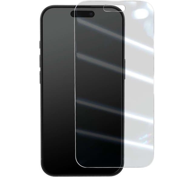 Härdat Glas - PANZER GLASS - iPhone 17 - Stötresistent - EasyAligner - Transparent Vit