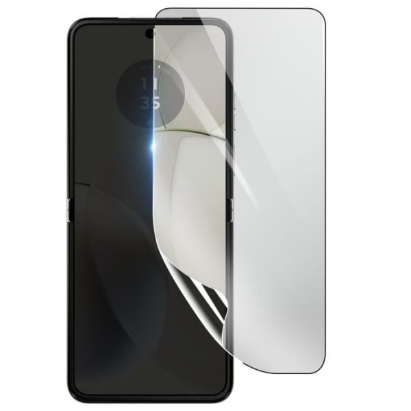 Skärmskydd - 3MK - Motorola Razr 40 - Stötsäker Hydrogel - Transparent - Reptålig Transparent