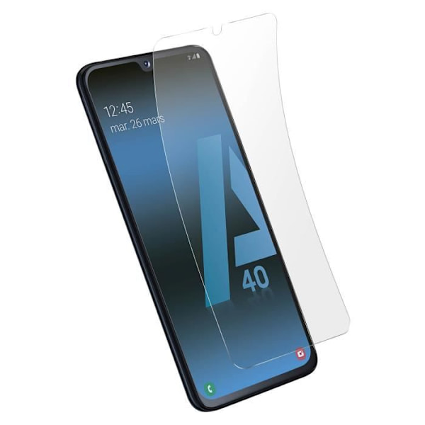 Suojaava kalvo - Samsung - Galaxy A40 - Taivutettavassa 9H - Iskunkestävä - Kirkas Transparent